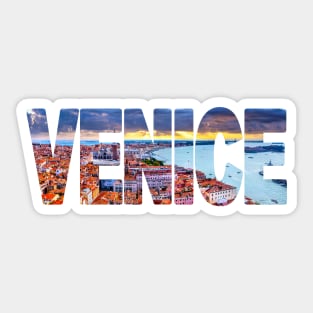 VENICE - Italy Aerial View Sticker